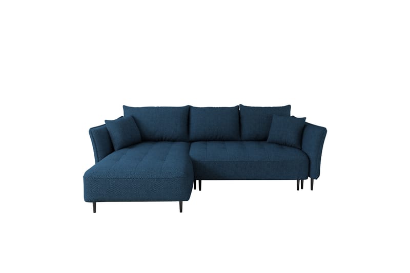 Garron Sofa med Divan 3-seter - Blå - Møbler - Sofaer - Sofaer med sjeselong - 3 seters sofa med divan