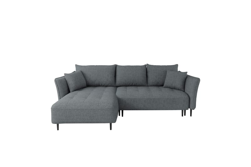 Garron Sofa med Divan 3-seter - Grå - Møbler - Sofaer - Sofaer med sjeselong - 3 seters sofa med divan