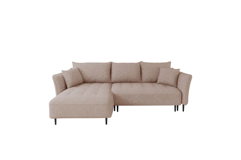 Garron Sofa med Divan 3-seter - Rosa - Møbler - Sofaer - Sofaer med sjeselong - 3 seters sofa med divan