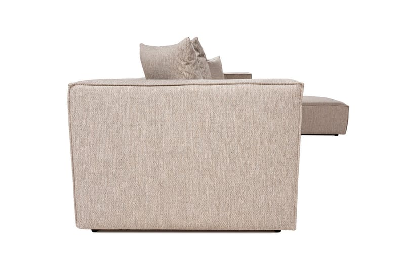 Gregor Sofa med Sjeselong 4-seter - Sand beige - Møbler - Sofaer - Sofaer med sjeselong - 4 seters sofa med divan