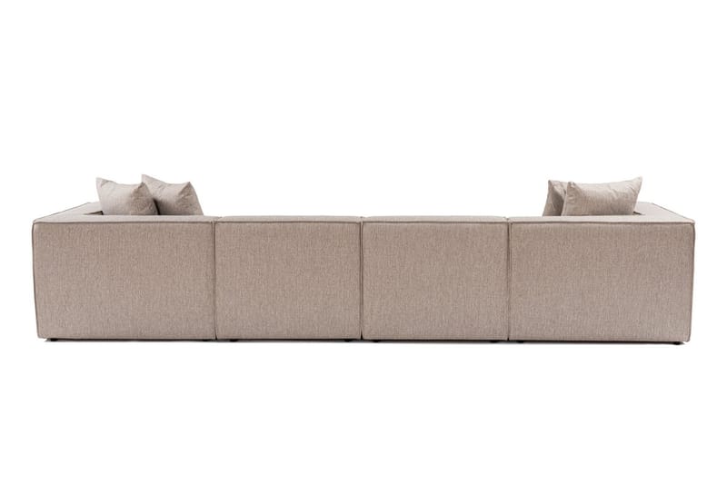 Gregor Sofa med Sjeselong 4-seter - Sand beige - Møbler - Sofaer - Sofaer med sjeselong - 4 seters sofa med divan