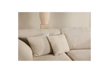 Hjørnesofa VIND Amalfi Beige - Beige - Møbler - Sofaer - Sofaer med sjeselong - 3 seters sofa med divan