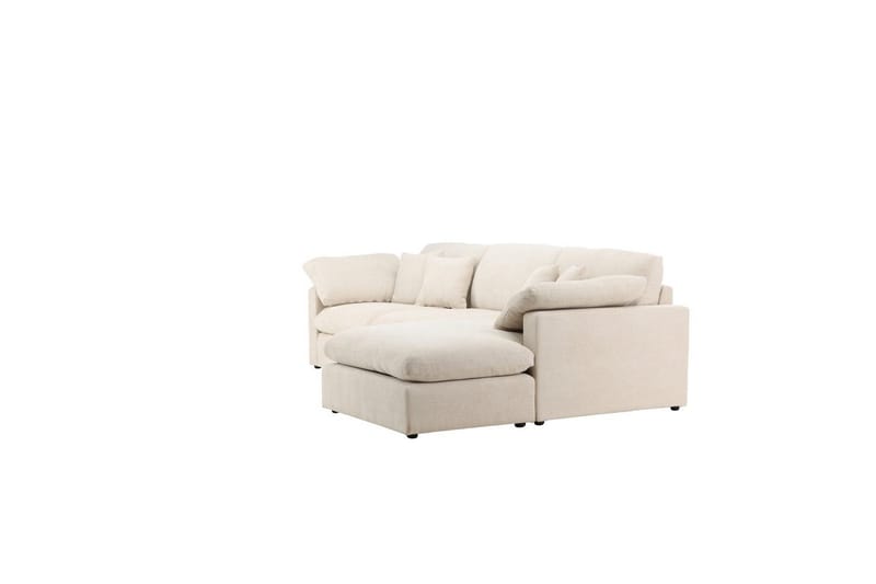 Hjørnesofa VIND Amalfi Beige - Beige - Møbler - Sofaer - Sofaer med sjeselong - 3 seters sofa med divan