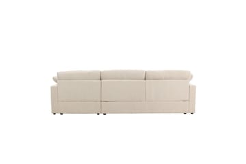 Hjørnesofa VIND Amalfi Beige - Beige - Møbler - Sofaer - Sofaer med sjeselong - 3 seters sofa med divan