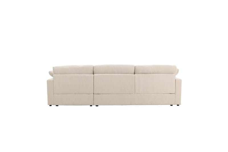 Hjørnesofa VIND Amalfi Beige - Beige - Møbler - Sofaer - Sofaer med sjeselong - 3 seters sofa med divan