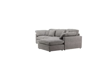 Hjørnesofa VIND Amalfi Mørk grå - Mørk grå - Møbler - Sofaer - Sofaer med sjeselong - 3 seters sofa med divan