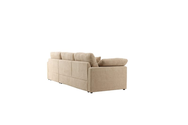 Hjørnesofa VIND Amalfi Sand - Sand - Møbler - Sofaer - Sofaer med sjeselong - 3 seters sofa med divan