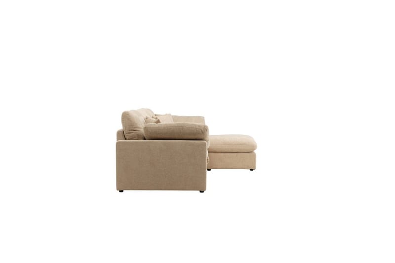 Hjørnesofa VIND Amalfi Sand - Sand - Møbler - Sofaer - Sofaer med sjeselong - 3 seters sofa med divan