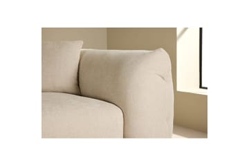 Hjørnesofa VIND Positano Beige - Møbler - Sofaer - Sofaer med sjeselong - 4 seters sofa med divan