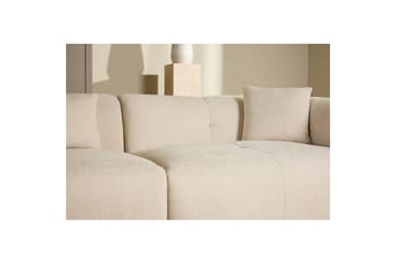 Hjørnesofa VIND Positano Beige - Møbler - Sofaer - Sofaer med sjeselong - 4 seters sofa med divan