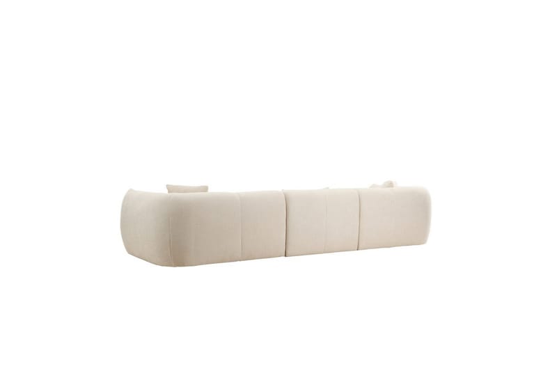 Hjørnesofa VIND Positano Beige - Møbler - Sofaer - Sofaer med sjeselong - 4 seters sofa med divan