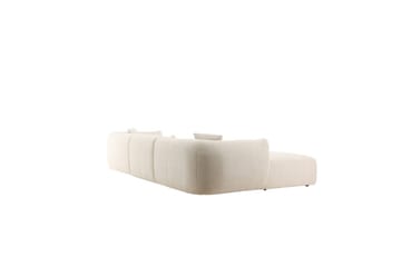 Hjørnesofa VIND Positano Beige - Møbler - Sofaer - Sofaer med sjeselong - 4 seters sofa med divan