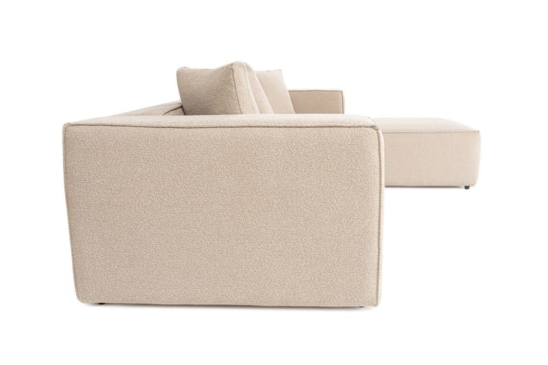 Kaolins Sofa med Sjeselong 3-seter - Fersken - Møbler - Sofaer - Sofaer med sjeselong - 3 seters sofa med divan