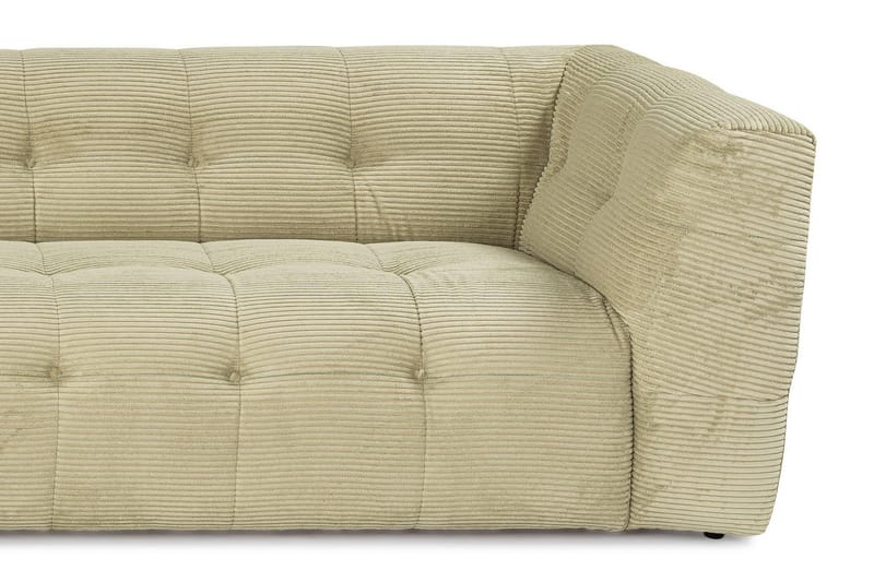 Octavian Sofa med Sjeselong 3-seter - Grønn - Møbler - Sofaer - Sofaer med sjeselong - 3 seters sofa med divan