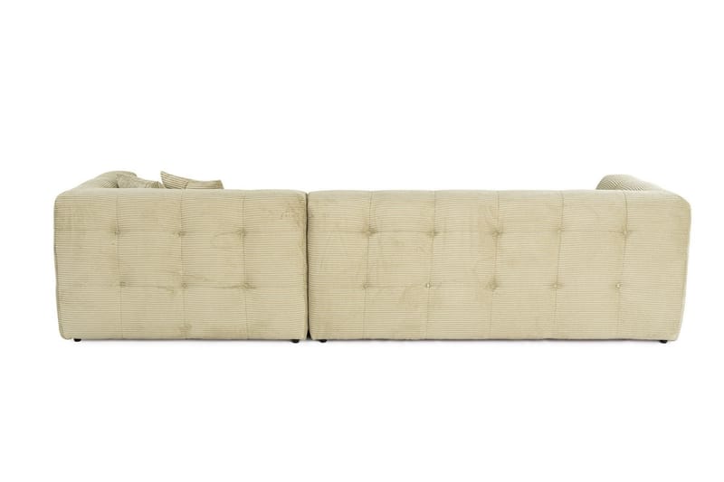 Octavian Sofa med Sjeselong 3-seter - Grønn - Møbler - Sofaer - Sofaer med sjeselong - 3 seters sofa med divan