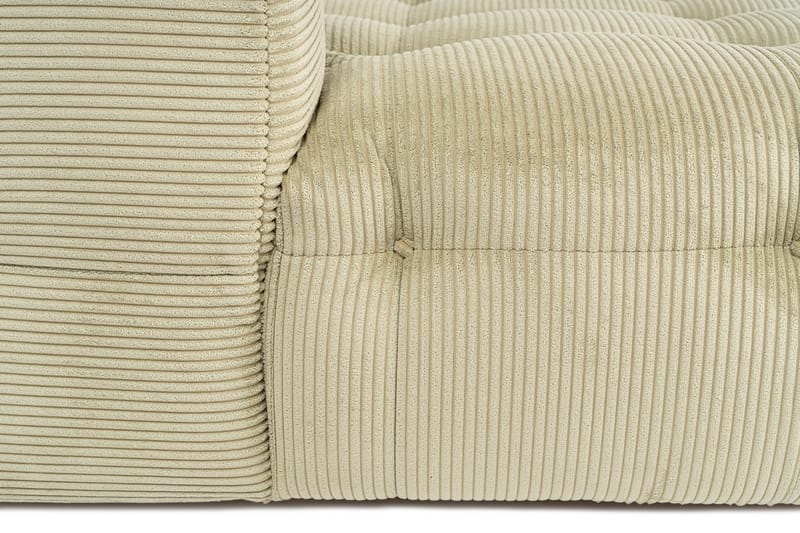 Octavian Sofa med Sjeselong 3-seter - Grønn - Møbler - Sofaer - Sofaer med sjeselong - 3 seters sofa med divan