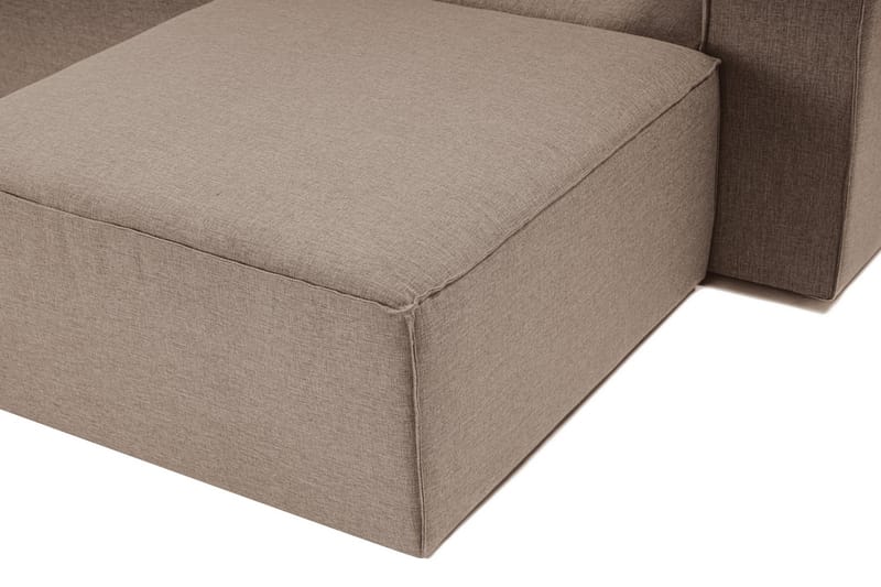 Redlands Sofa med Sjeselong 3-seter - Brun - Møbler - Sofaer - Sofaer med sjeselong - 3 seters sofa med divan