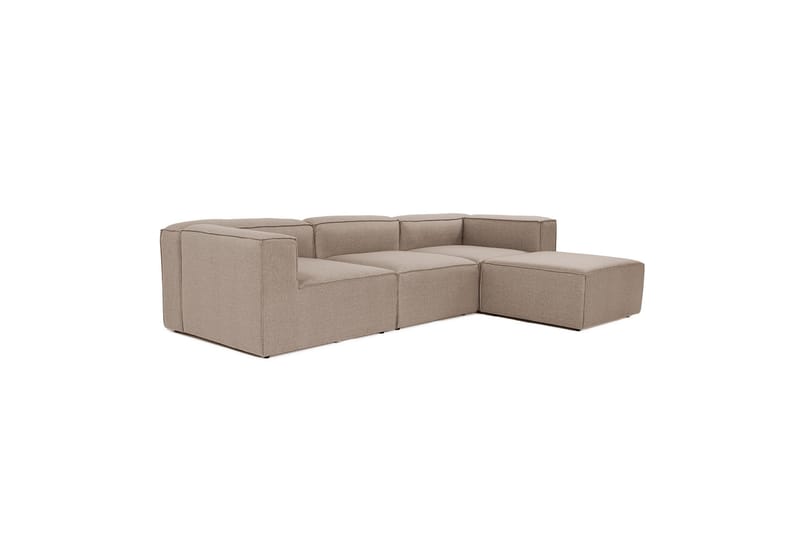 Redlands Sofa med Sjeselong 3-seter - Brun - Møbler - Sofaer - Sofaer med sjeselong - 3 seters sofa med divan