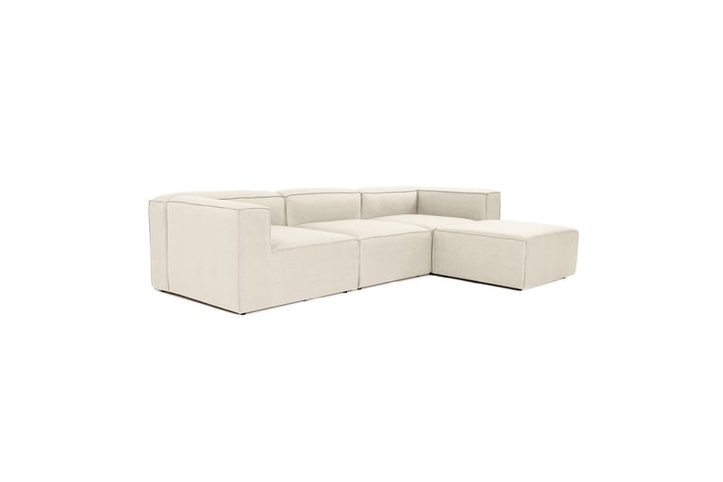 Redlands Sofa med Sjeselong 3-seter - Ecru - Møbler - Sofaer - Sofaer med sjeselong - 3 seters sofa med divan