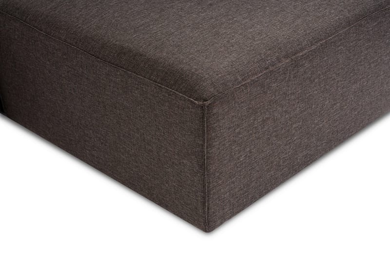 Redlands Sofa med Sjeselong 3-seter - Mørk brun - Møbler - Sofaer - Sofaer med sjeselong - 3 seters sofa med divan