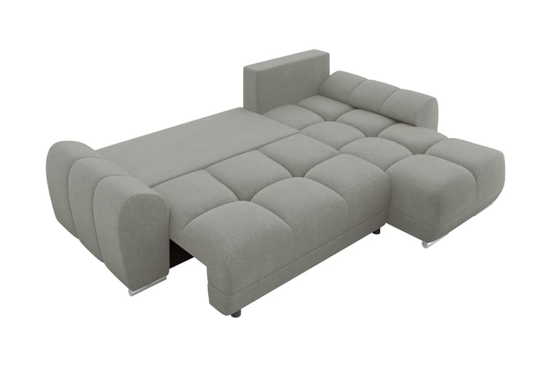 Simerly Sofa med Divan 3-seter - Beige - Møbler - Sofaer - Sofaer med sjeselong - 3 seters sofa med divan