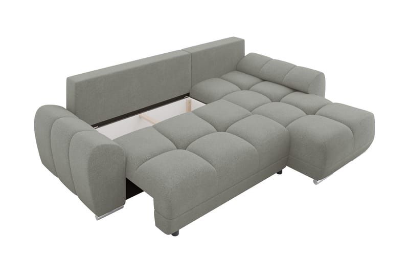 Simerly Sofa med Divan 3-seter - Beige - Møbler - Sofaer - Sofaer med sjeselong - 3 seters sofa med divan