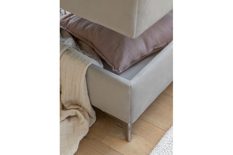 Sjeselong sofa Laucha Venstre - Beige - Møbler - Sofaer - Sofaer med sjeselong