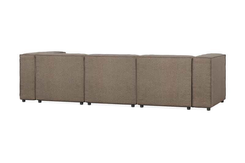 Sofa 3-seters m. Divan Narender - Grå - Møbler - Sofaer - Sofaer med sjeselong - 3 seters sofa med divan