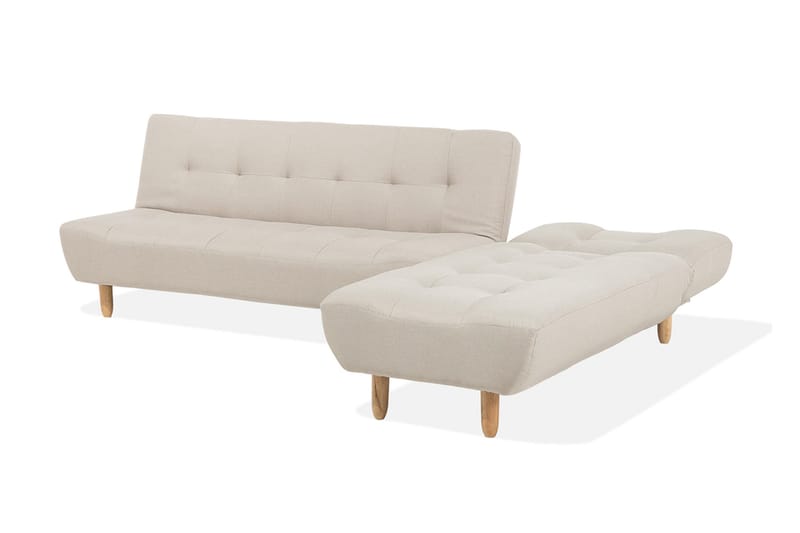 Sofa Alsten 182 cm - Beige - Møbler - Sofaer - Sofaer med sjeselong