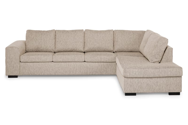 Sofa Alter med Sjeselong Høyre - Beige - Møbler - Sofaer - Sofaer med sjeselong