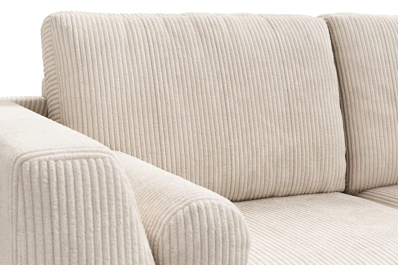 Sofa Friday Lyx 4-seter med Sjeselong Høyre - Beige - Møbler - Sofaer - Sofaer med sjeselong