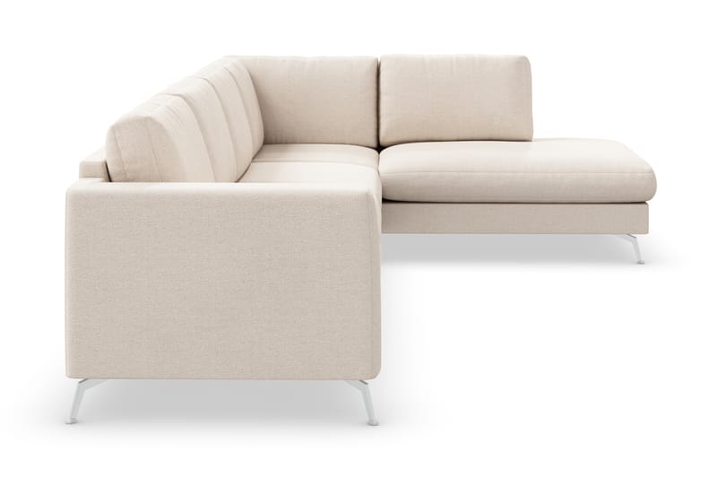 Sofa Friday Lyx 4-seter med Sjeselong Høyre - Beige - Møbler - Sofaer - Sofaer med sjeselong