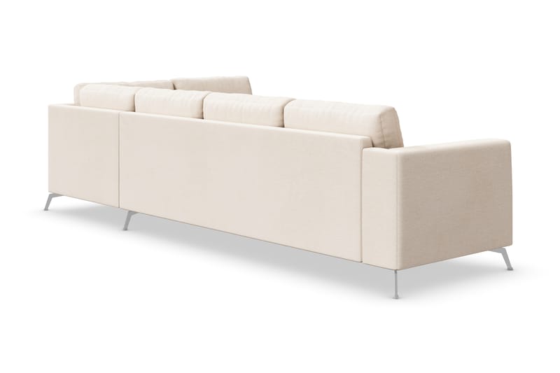 Sofa Friday Lyx 4-seter med Sjeselong Høyre - Beige - Møbler - Sofaer - Sofaer med sjeselong