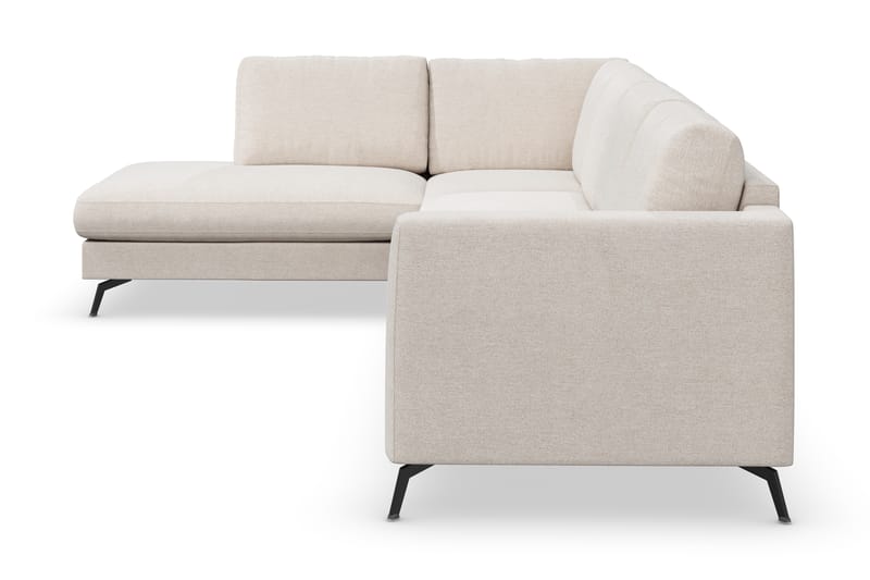 Sofa Friday Lyx 4-seter med Sjeselong Venstre - Beige - Møbler - Sofaer - Sofaer med sjeselong