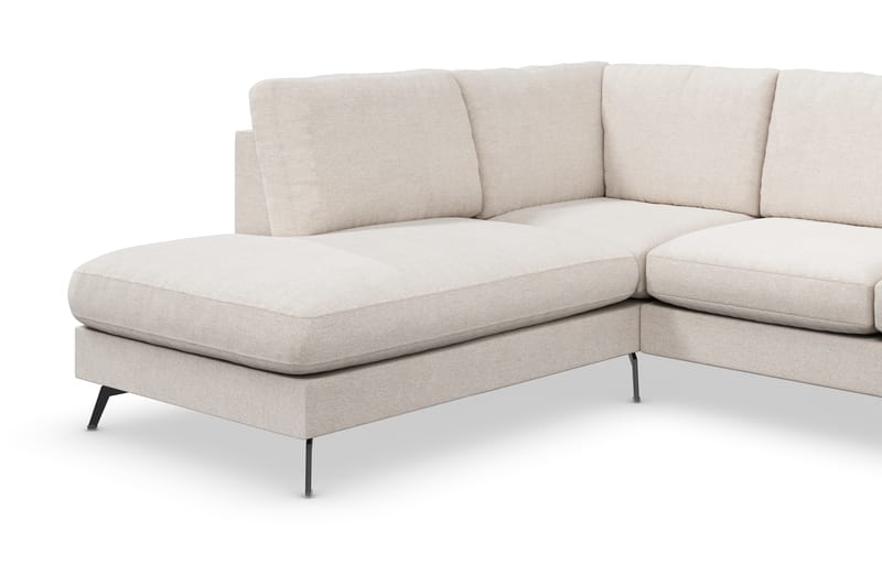 Sofa Friday Lyx 4-seter med Sjeselong Venstre - Beige - Møbler - Sofaer - Sofaer med sjeselong