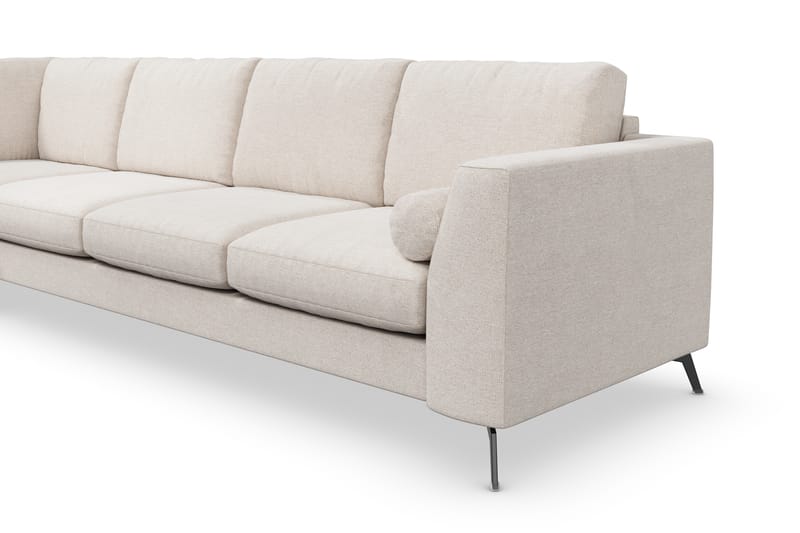 Sofa Friday Lyx 4-seter med Sjeselong Venstre - Beige - Møbler - Sofaer - Sofaer med sjeselong