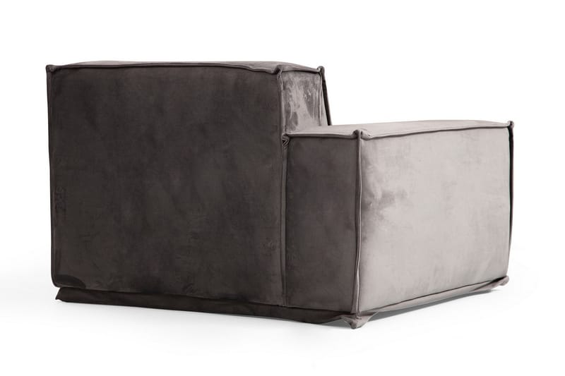 Sofa m. Divan Woodlaw 6-seters - Grå - Møbler - Sofaer - Sofaer med sjeselong