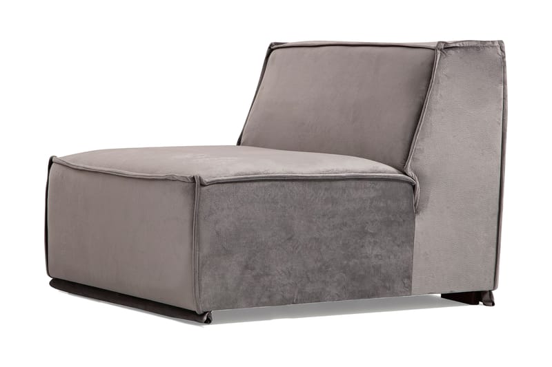 Sofa m. Divan Woodlaw 6-seters - Grå - Møbler - Sofaer - Sofaer med sjeselong