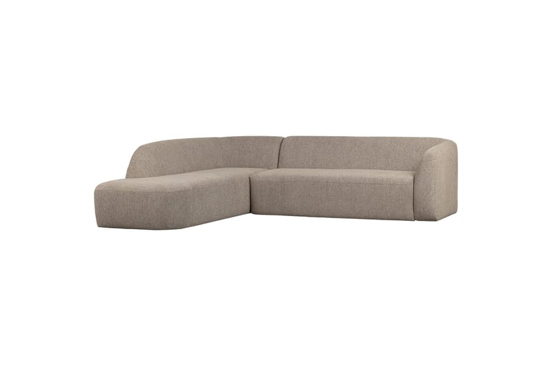 Sofa med chaiselong Mooli 3-seter - Naturmelange - Møbler - Sofaer - Sofaer med sjeselong - 3 seters sofa med divan