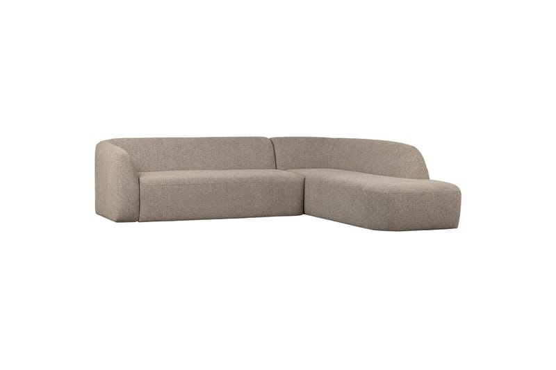 Sofa med chaiselong Mooli 3-seter - Naturmelange - Møbler - Sofaer - Sofaer med sjeselong - 3 seters sofa med divan