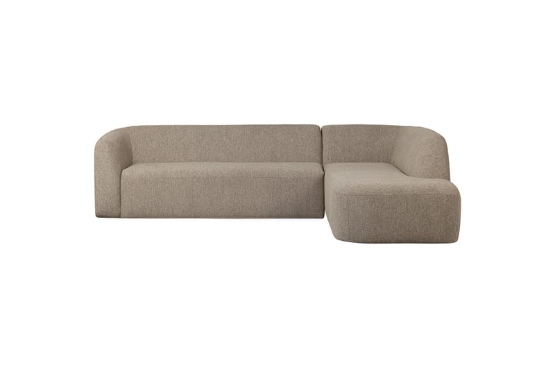 Sofa med chaiselong Mooli 3-seter - Naturmelange - Møbler - Sofaer - Sofaer med sjeselong - 3 seters sofa med divan