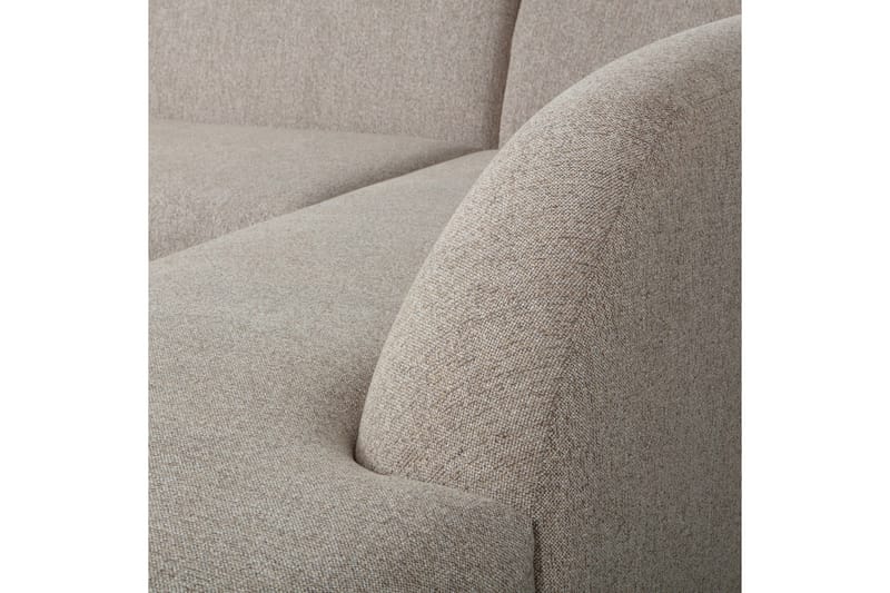 Sofa med chaiselong Mooli 3-seter - Naturmelange - Møbler - Sofaer - Sofaer med sjeselong - 3 seters sofa med divan