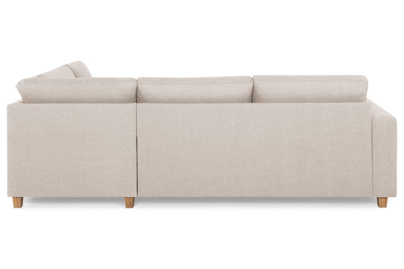 Sofa Nevada 2,5-seter med Sjeselong Høyre - Beige - Møbler - Sofaer - Sofaer med sjeselong