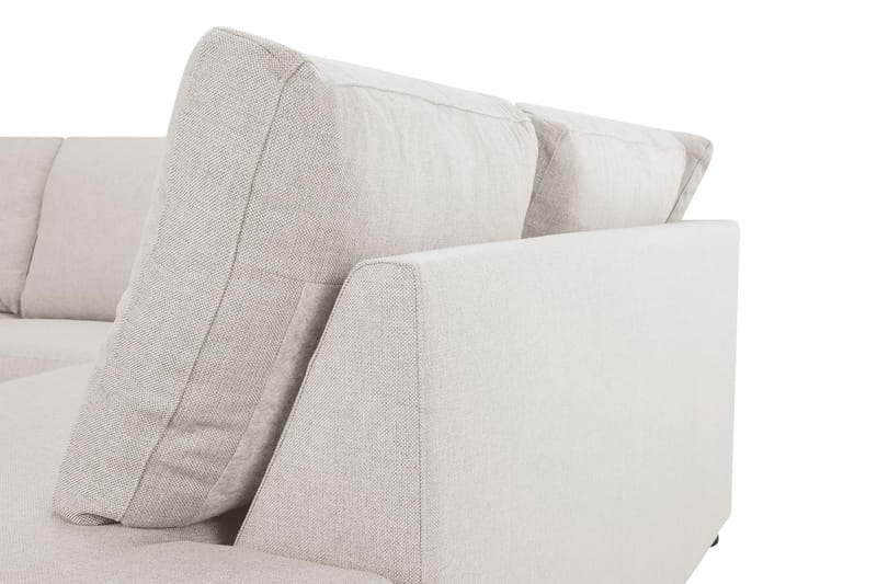 Sofa Nevada 2,5-seter med Sjeselong Høyre - Beige - Møbler - Sofaer - Sofaer med sjeselong