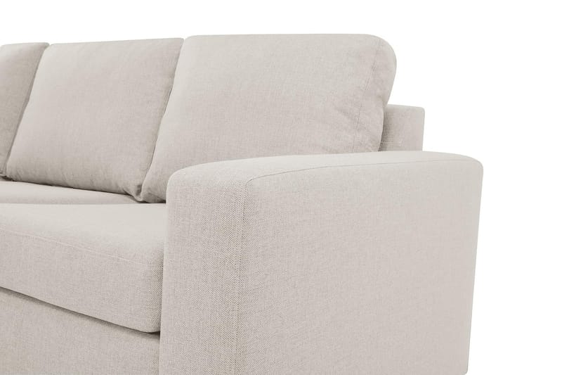 Sofa Nevada 3-seter med Sjeselong Venstre - Beige - Møbler - Sofaer - Sofaer med sjeselong