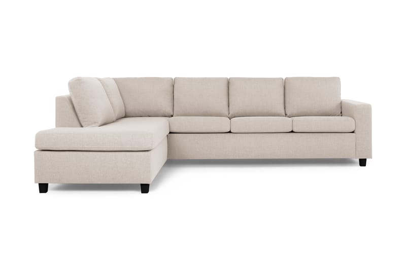 Sofa Nevada 3-seter med Sjeselong Venstre - Beige - Møbler - Sofaer - Sofaer med sjeselong