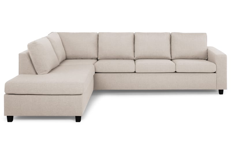 Sofa Nevada 3-seter med Sjeselong Venstre - Beige - Møbler - Sofaer - Sofaer med sjeselong