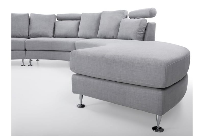 Sovesofa Rotunde 448 cm - Grå - Møbler - Sofaer - Sofaer med sjeselong