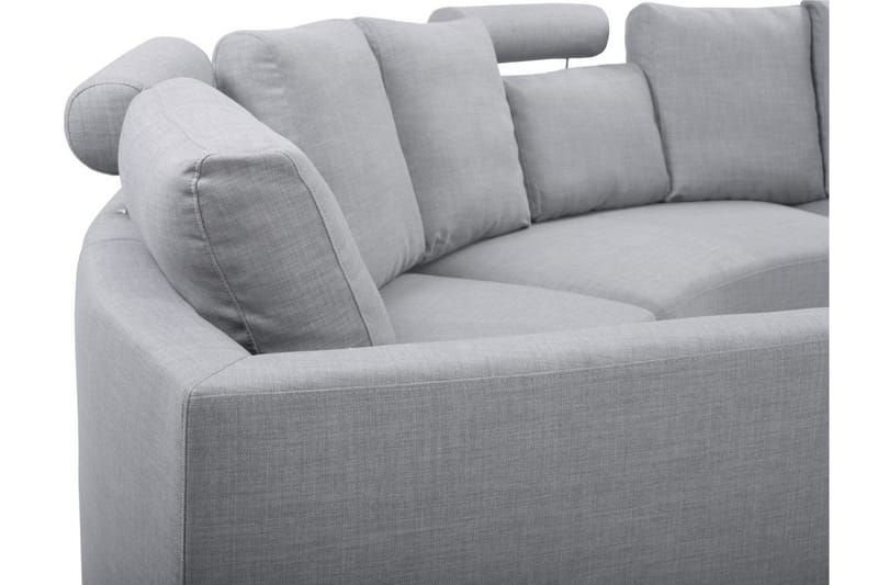 Sovesofa Rotunde 448 cm - Grå - Møbler - Sofaer - Sofaer med sjeselong