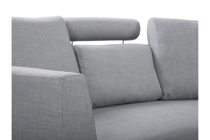 Sovesofa Rotunde 448 cm - Grå - Møbler - Sofaer - Sofaer med sjeselong